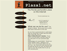 Tablet Screenshot of plaza1.net